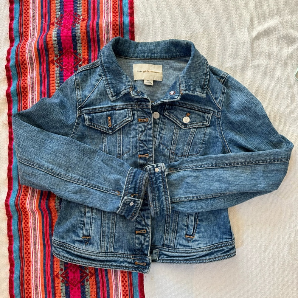 Anthropologie Denim Jacket